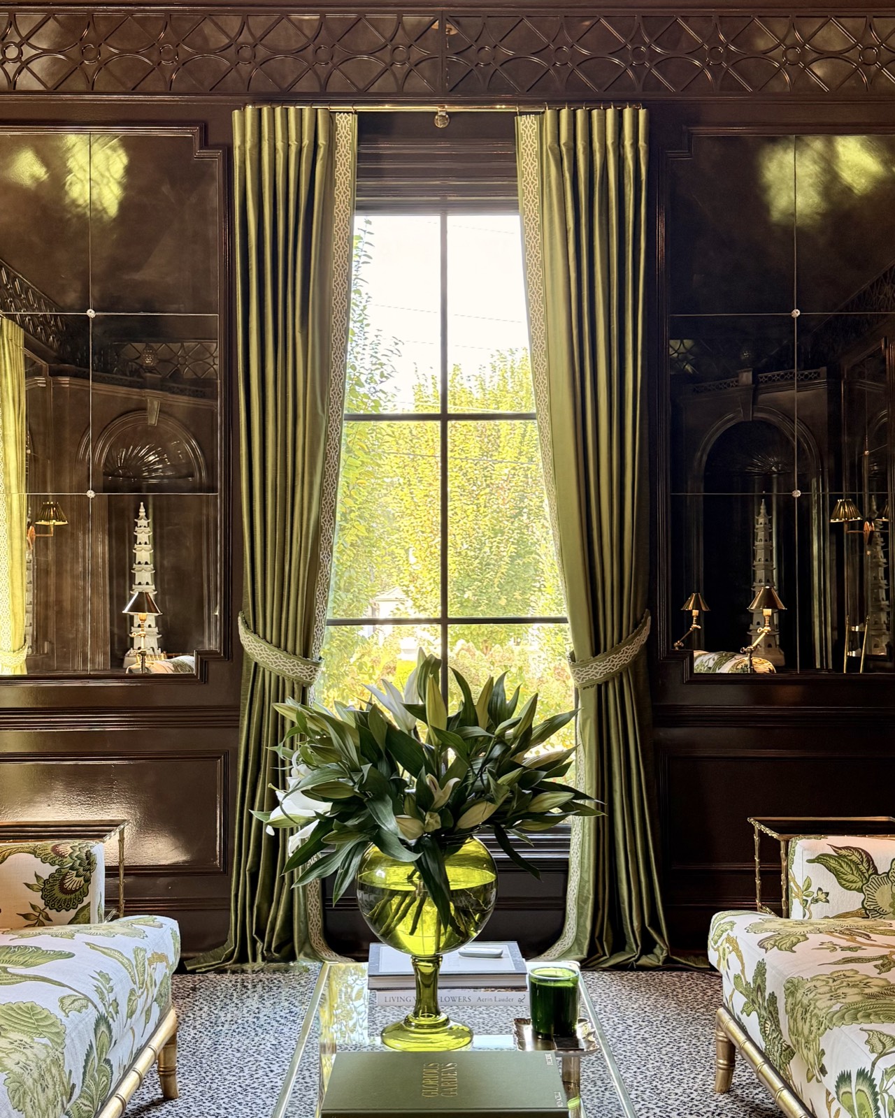 Custom window treatment craftsmanship — curtains and drapery work